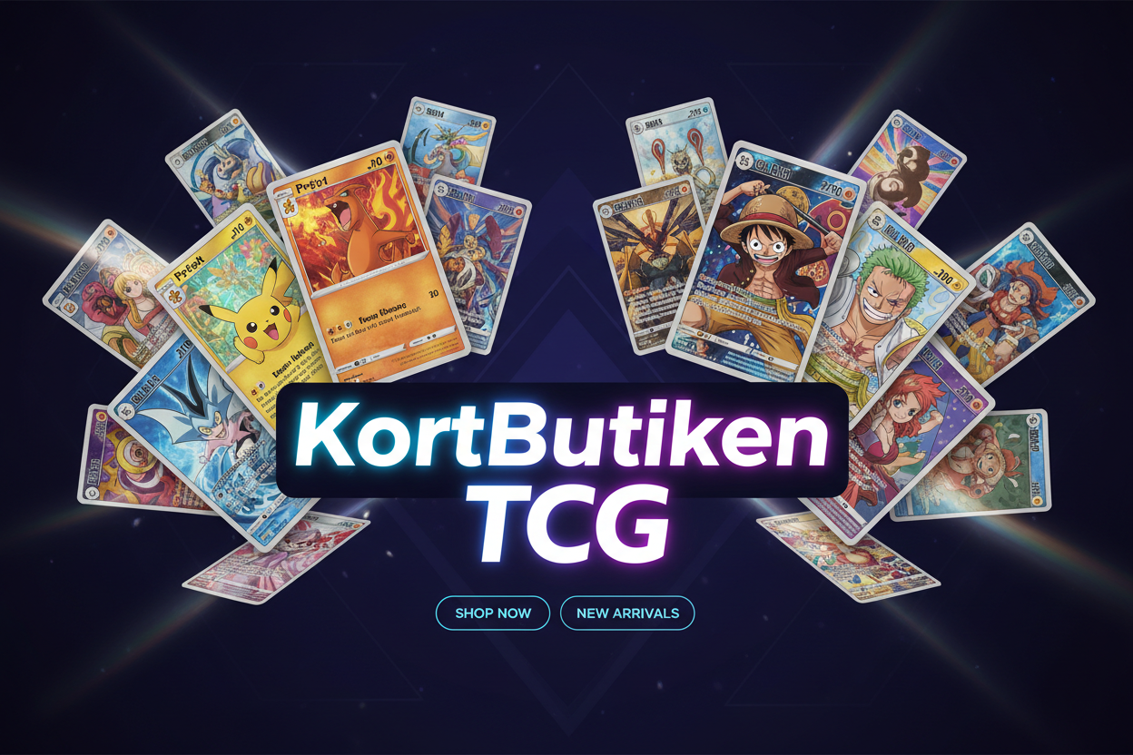 KortButiken TCG Hero Banner